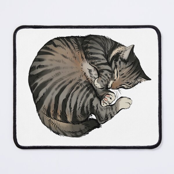 Item preview, Tabby cat sleeping designed and sold by Petcetera.