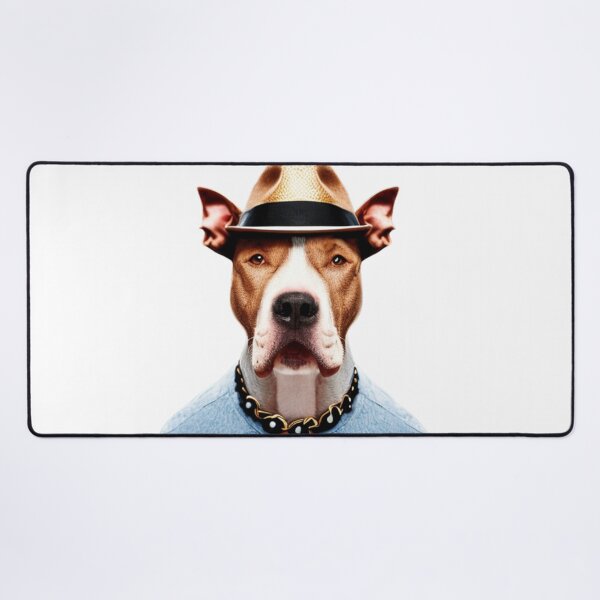 Item preview, Pitbulls of New York - The Godpupfather - Gangster pitbull dog designed and sold by WBP Mart.