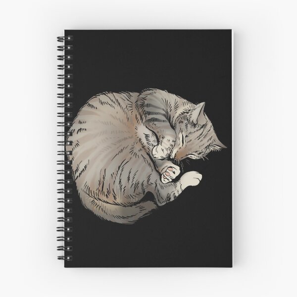 Item preview, Tabby cream cat sleeping designed and sold by Petcetera.