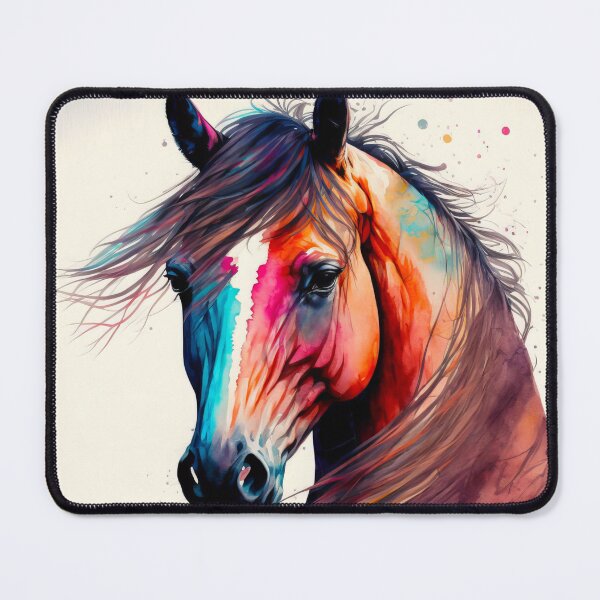 Item preview, Horse Portrait in Watercolors designed and sold by AdamesArtStudio.