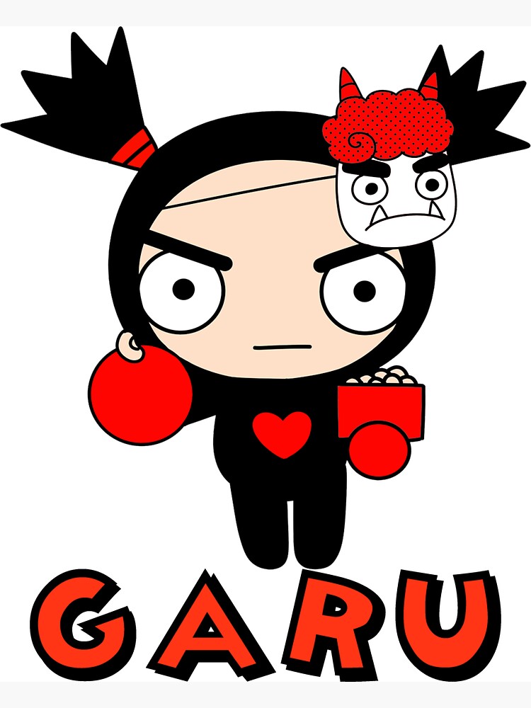 personajes de pucca y garu