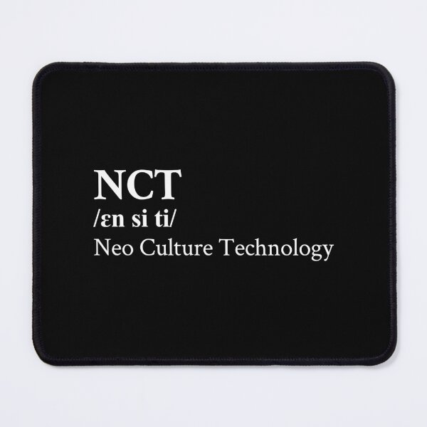 Item preview, NCT Aesthetic KPop Band Neo Culture Technology Black designed and sold by StickTheSong.