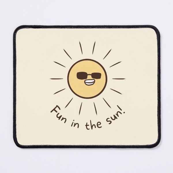 Item preview, Fun in the sun cute sun wearing sunglasses a fun summer time vacation design designed and sold by Yarafantasyart.