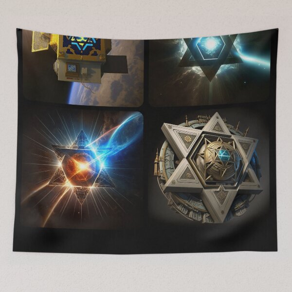 Item preview, Jewish Space Lasers v5 (no text) designed and sold by ai-datamancer.