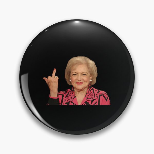 Item preview, Betty White flipping bird Golden Girls designed and sold by FortyTwoCustomm.