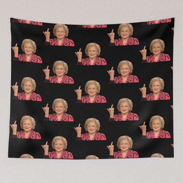 Item preview, Betty White flipping bird Golden Girls designed and sold by FortyTwoCustomm.