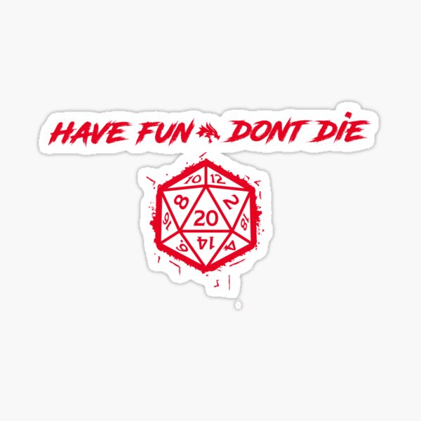 Item preview, Have Fun & Dont Die - Board Game RPG designed and sold by SALENTOmadness.