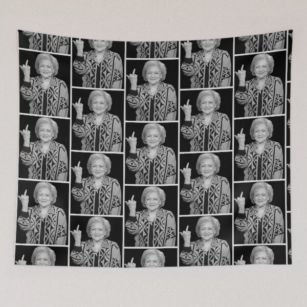 Item preview, Betty White Middle Finger  designed and sold by FortyTwoCustomm.