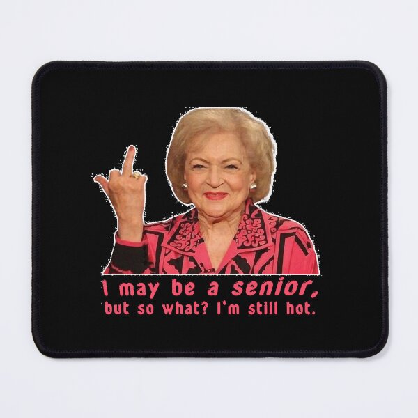 Item preview, Betty White middle finger designed and sold by FortyTwoCustomm.
