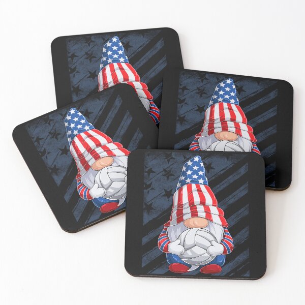 Item preview, Volleyball Gnome 4th of July US Flag for Boys and Kids designed and sold by grinta2021.