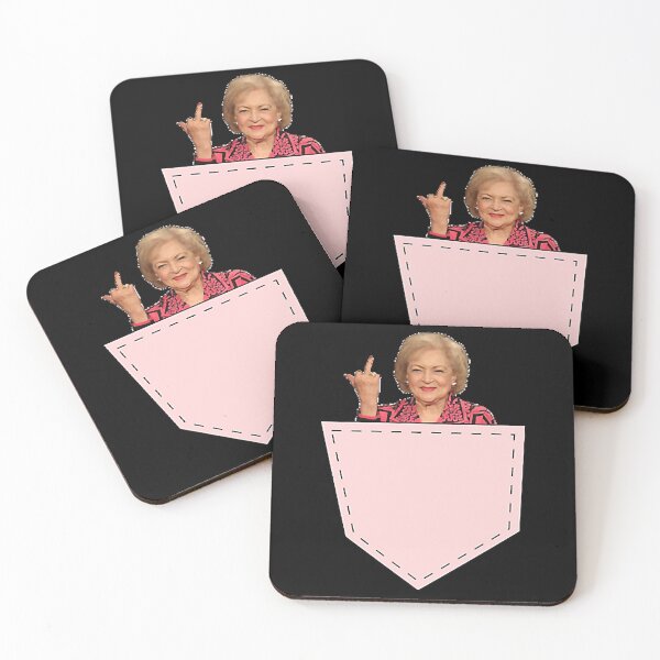 Item preview, Betty White middle finger  designed and sold by FortyTwoCustomm.