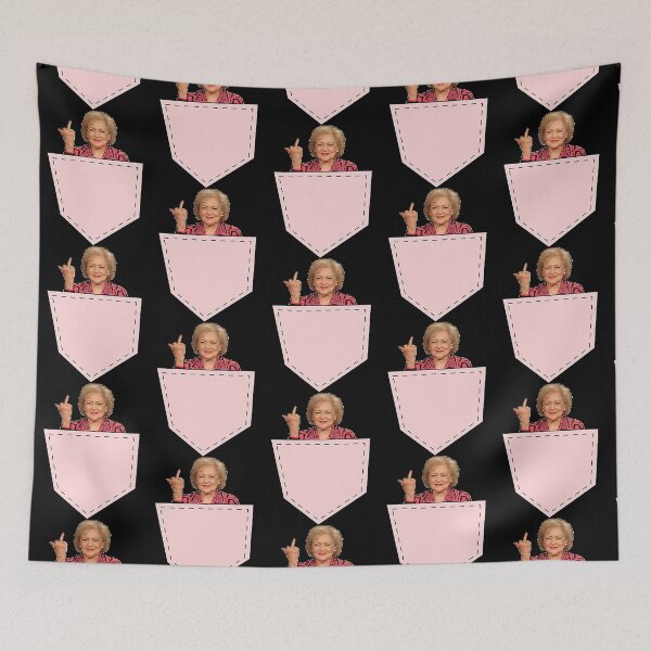 Item preview, Betty White middle finger  designed and sold by FortyTwoCustomm.