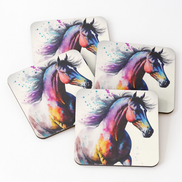 Item preview, Full Body Horse Portrait in Watercolours designed and sold by AdamesArtStudio.