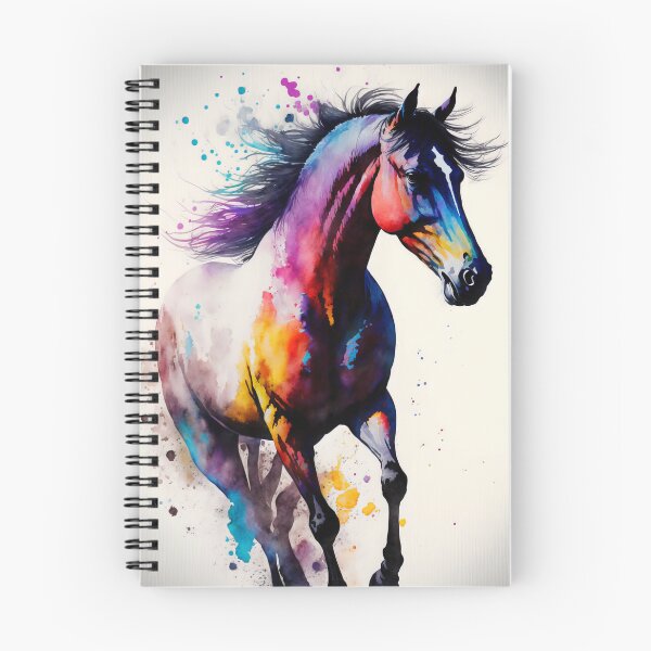 Item preview, Full Body Horse Portrait in Watercolours designed and sold by AdamesArtStudio.