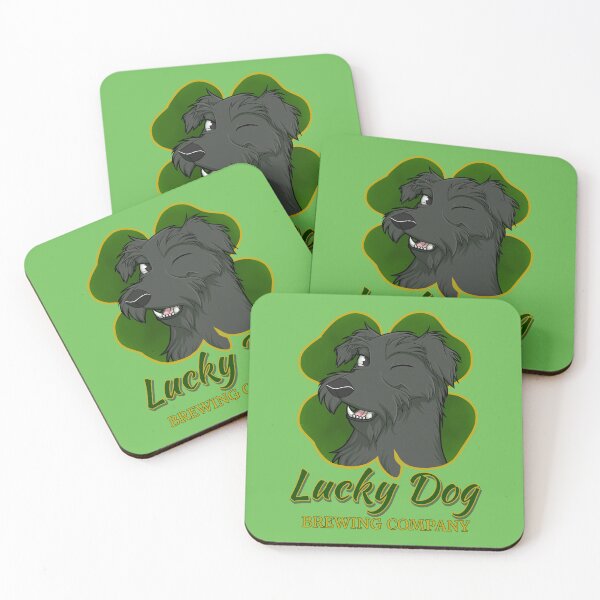 Item preview, Irish Wolfhound Lucky Dog Brewing Company designed and sold by Hazel Dog.