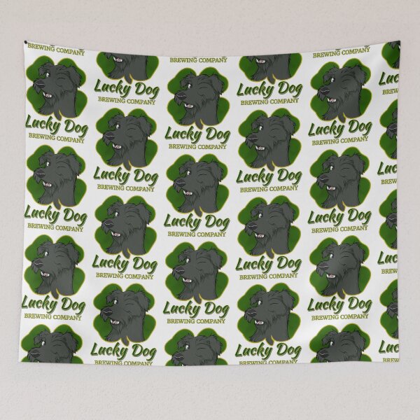 Item preview, Irish Wolfhound Lucky Dog Brewing Company designed and sold by Hazel Dog.