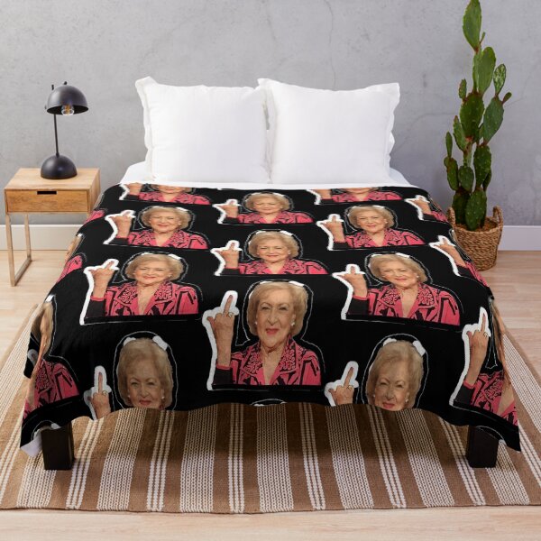 Item preview, Betty White middle finger designed and sold by FortyTwoCustomm.
