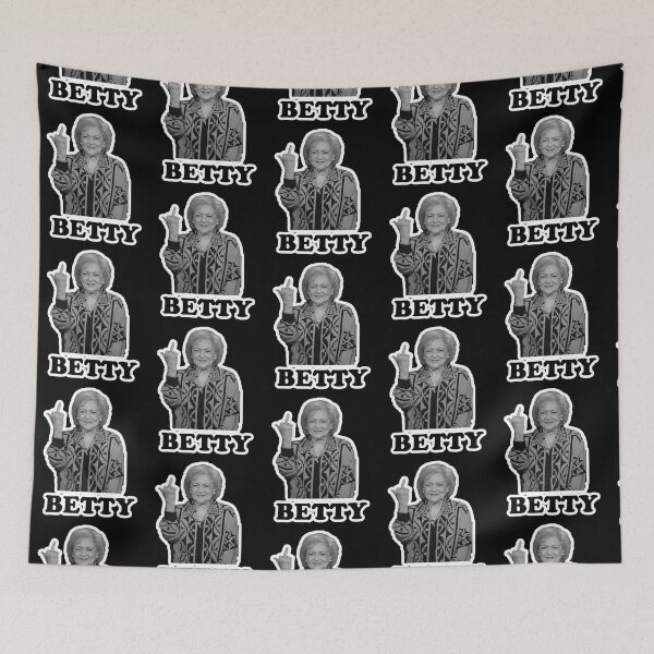 Item preview, Betty White Middle Finger Up designed and sold by FortyTwoCustomm.