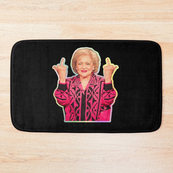 Item preview, Betty White Middle Finger, Funny Two Middle Fingers  designed and sold by FortyTwoCustomm.