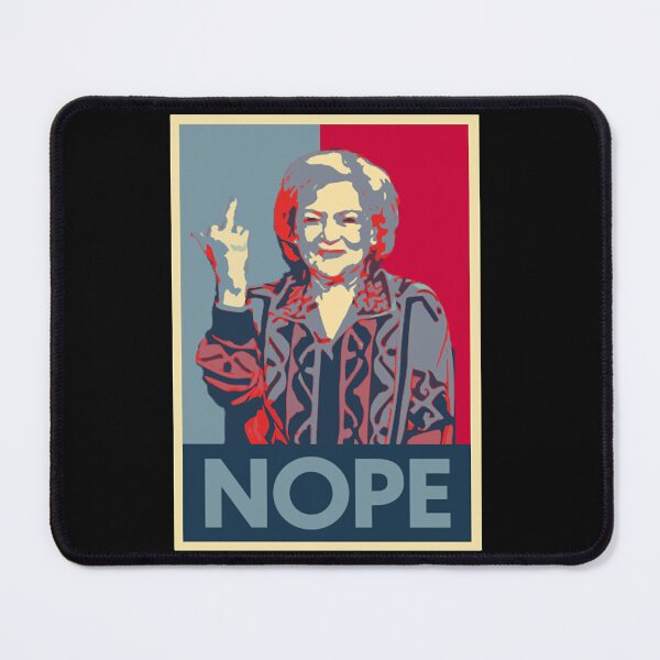 Item preview, Betty White T-ShirtBetty White Nope Middle Finger Up designed and sold by FortyTwoCustomm.