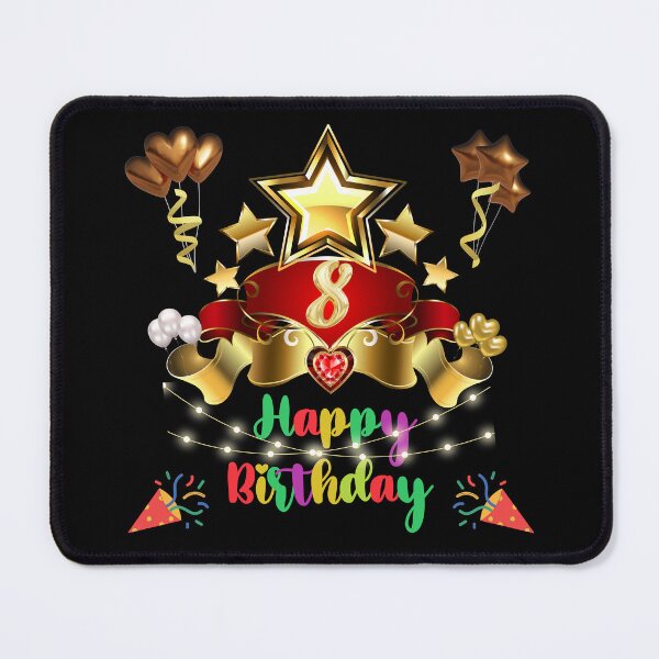 Item preview, 8 years old, Happy birthday 8 years old, (English), Child gift designed and sold by Ksmith-Style.