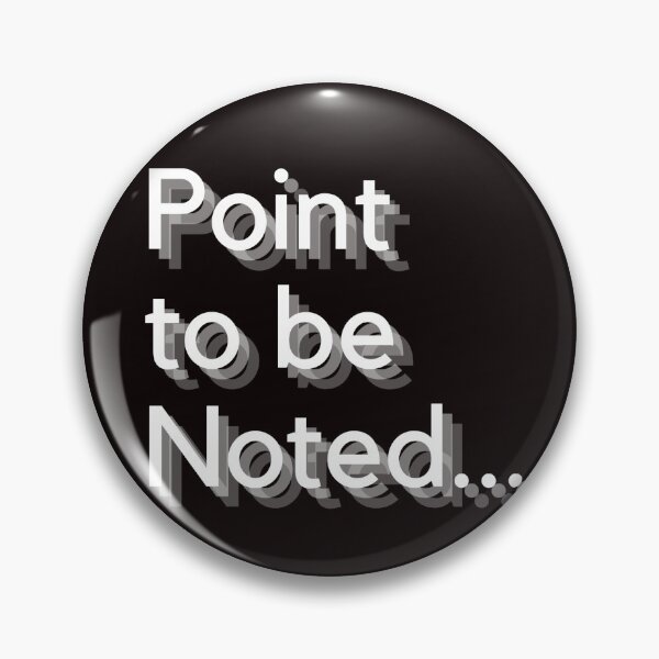 Item preview, POINT TO BE NOTED..(WHITE) designed and sold by adnan282000.