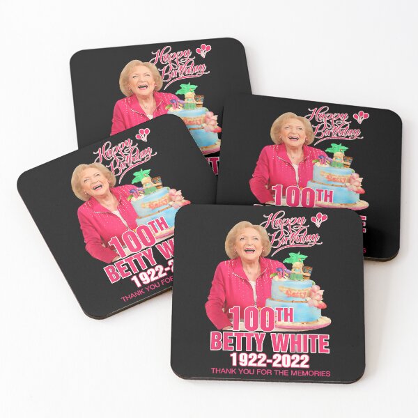 Item preview, Happy Birthday 100th Betty White 1922 2022 designed and sold by FortyTwoCustomm.
