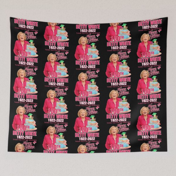 Item preview, Happy Birthday 100th Betty White 1922 2022 designed and sold by FortyTwoCustomm.