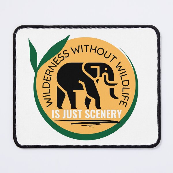 Item preview, Wilderness Without Wildlife Elephant designed and sold by cadillacmt.