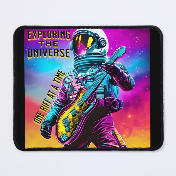 Item preview, Exploring The Universe Once Riff At A Time Astronaut With Guitar designed and sold by kubix81.