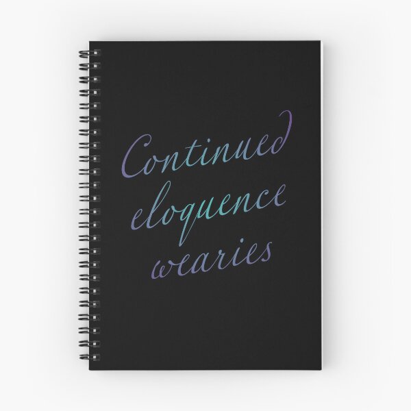 Item preview, Continued eloquence wearies. v.1 designed and sold by x1brett.