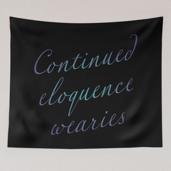 Item preview, Continued eloquence wearies. v.1 designed and sold by x1brett.