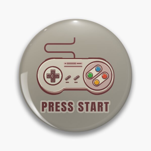 Item preview, Press start designed and sold by we-got-it-DSGN.