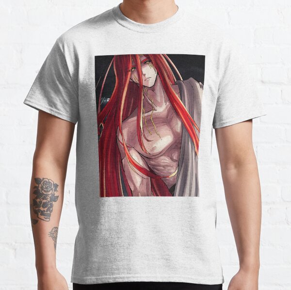 Record of Ragnarok T-shirt Lu Bu Adam Zeus Anime Cosplay clothes