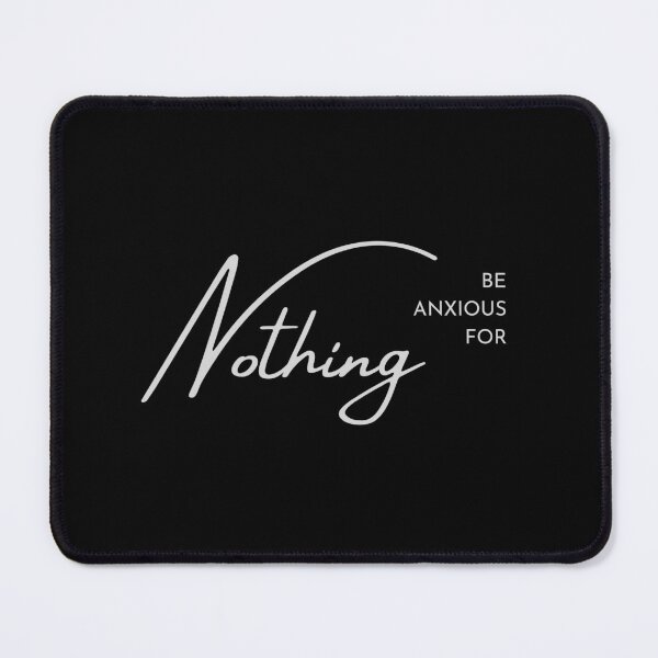 Item preview, Be Anxious for Nothing Philippians Bible Verse Philippians V2 designed and sold by Family Journey with God.