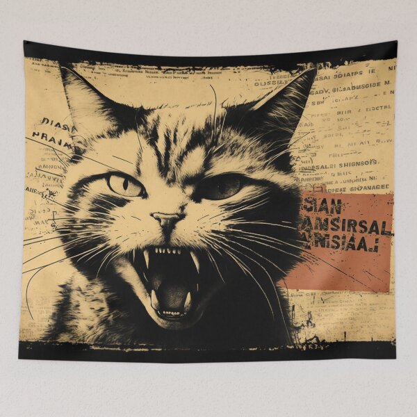 Item preview, Kitty passport cat on the fly designed and sold by NxtGenArt.