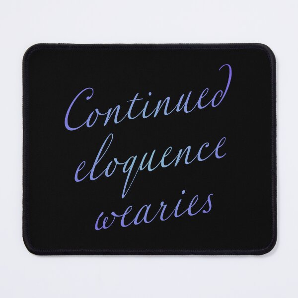 Item preview, Continued eloquence wearies. v.2 designed and sold by x1brett.