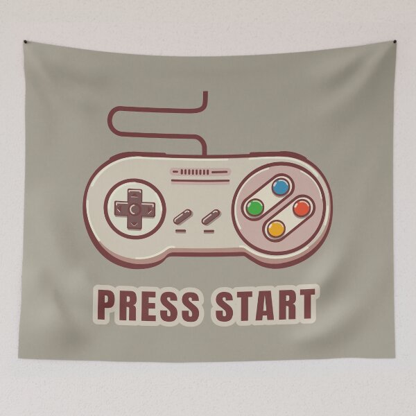 Item preview, Press start designed and sold by we-got-it-DSGN.
