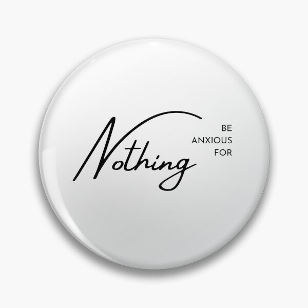Item preview, Be Anxious for Nothing Philippians Bible Verse Philippians V3 designed and sold by Family Journey with God.