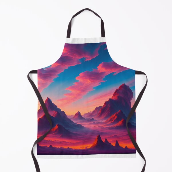 Item preview, A Vivid Sunrise Over The Mountains Ai Generated Art designed and sold by AiGens.