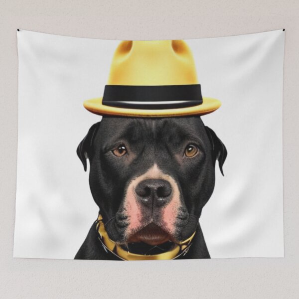 Item preview, The Pitbull Boss - Pitbulls of New York - Gangster pitbull dog designed and sold by WBP Mart.