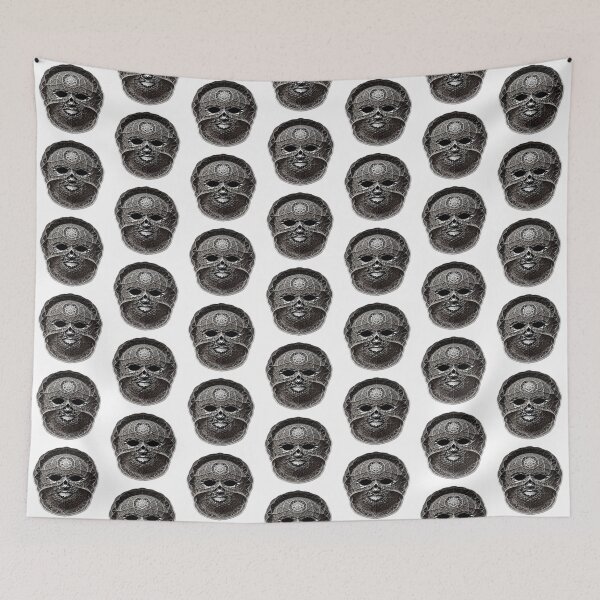 Item preview, Iron Mask - Sacred Geometry Art designed and sold by hereisone.