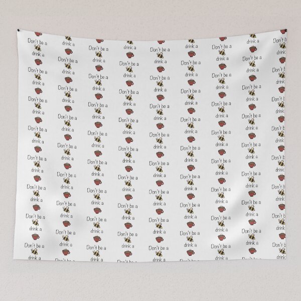 Item preview, Don't be a bee drink a tea design designed and sold by moonbean-art.