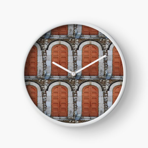 Sicilian Doorway 6 Clock