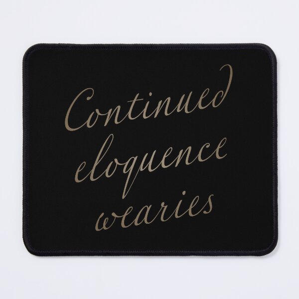 Item preview, Continued eloquence wearies. v.6 designed and sold by x1brett.