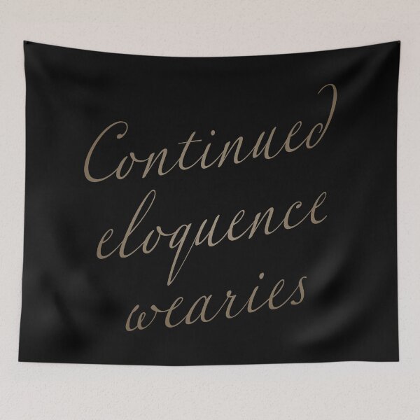 Item preview, Continued eloquence wearies. v.6 designed and sold by x1brett.
