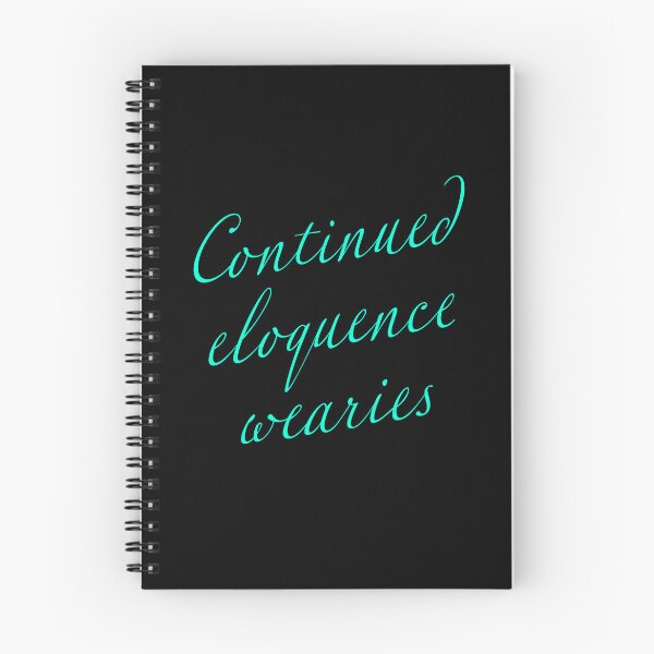 Item preview, Continued eloquence wearies. v.7 designed and sold by x1brett.