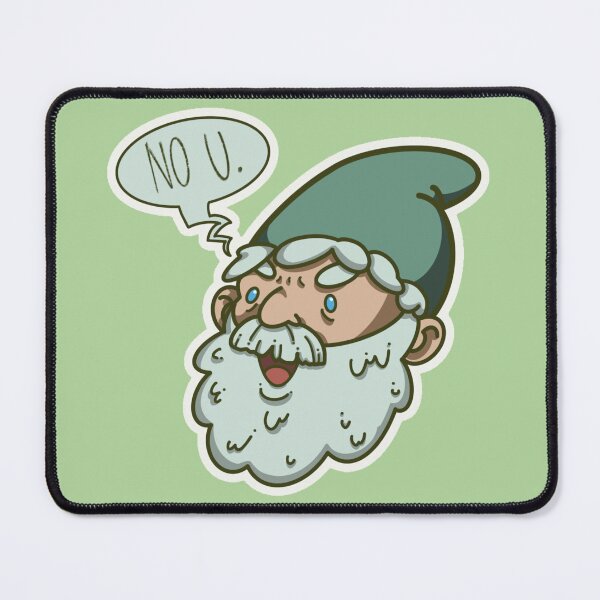 Item preview, "No u." Gnome designed and sold by gobbodrawz.