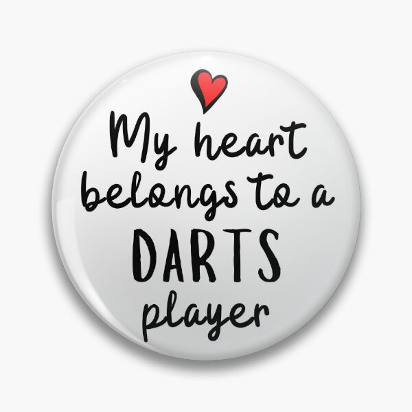 Item preview, My heart belongs to a darts player designed and sold by TheGreenGoat.
