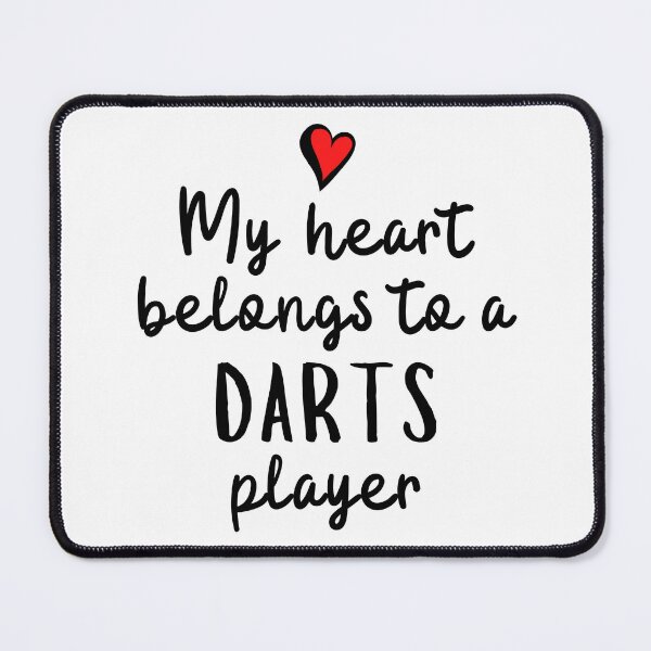 Item preview, My heart belongs to a darts player designed and sold by TheGreenGoat.